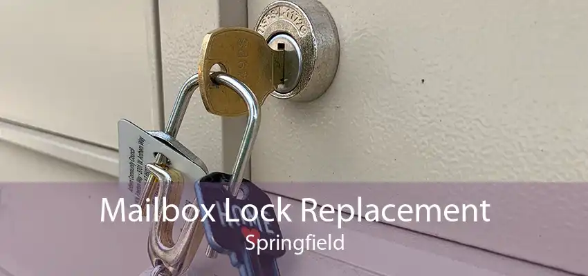 Mailbox Lock Replacement Springfield