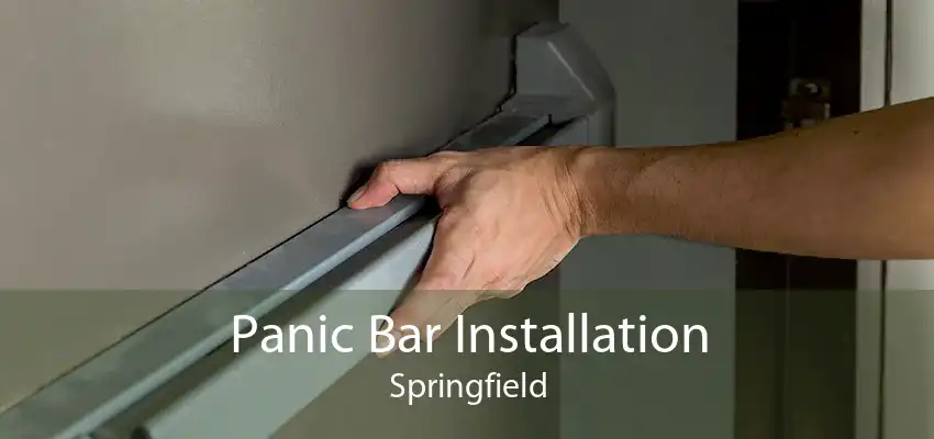 Panic Bar Installation Springfield