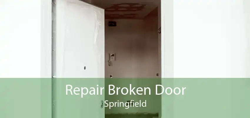 Repair Broken Door Springfield